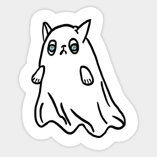 Cat in costume Sticker